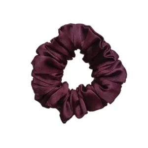 Plum Purple Medium Scrunchie Size