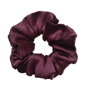 Plum Purple Large Scrunchie