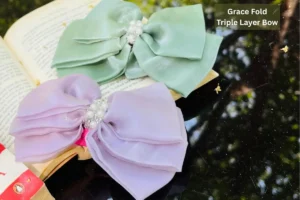 Grace Fold Triple Layer Bow