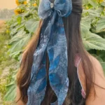 Blue Ribbon Bow